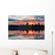 Colorful Sunset Denver City Twilight Wall Decal