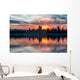 Colorful Sunset Denver City Twilight Wall Decal