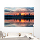Colorful Sunset Denver City Twilight Wall Decal