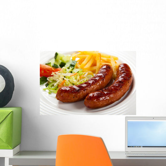Grilled Sausages and Vegetables