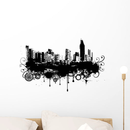 urban grunge Wall Decal