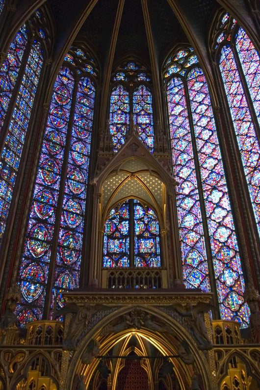st. chappelle interior Wall Mural