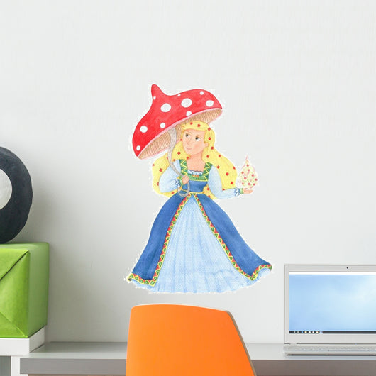 Beautiful Forest Fairy Wall Decal