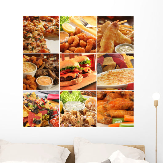 Collage Pub Food