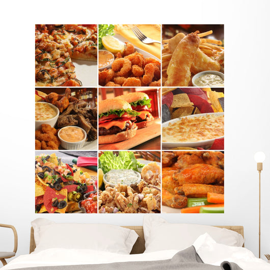 Collage Pub Food