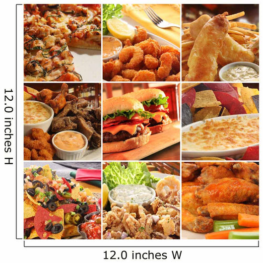 Collage Pub Food