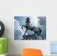 statua cavallo Wall Mural