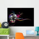 vector music illustration Wall Mural