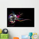 vector music illustration Wall Mural