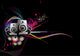 vector music illustration Wall Mural
