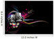 vector music illustration Wall Mural