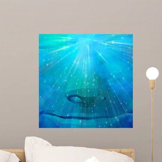 Spiritual Stone Wall Mural
