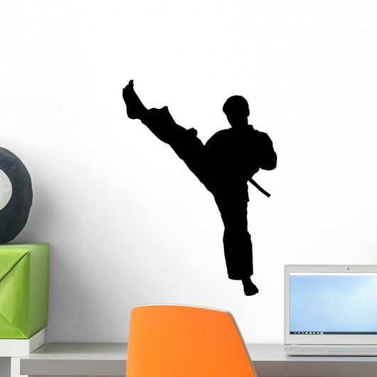 Martial Arts High Kickvector