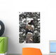 Raven Totemic Figure Wall Mural