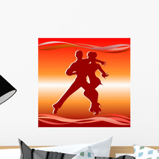ballroom dance - latin Wall Mural