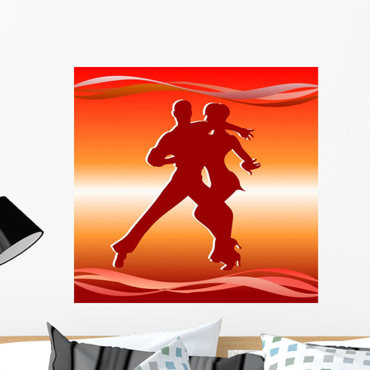 ballroom dance - latin Wall Mural