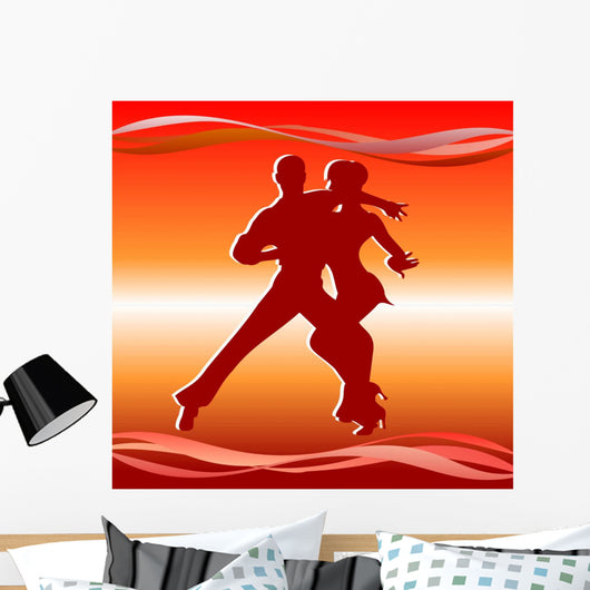 ballroom dance - latin Wall Mural