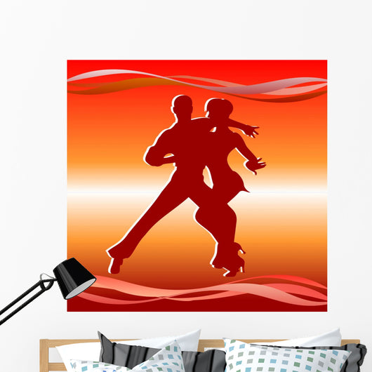ballroom dance - latin Wall Mural