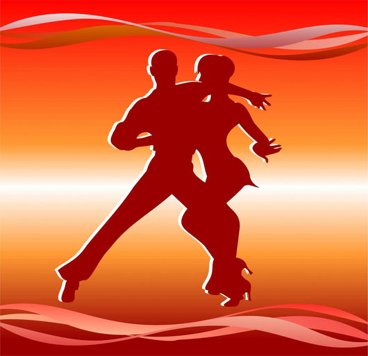 ballroom dance - latin Wall Mural
