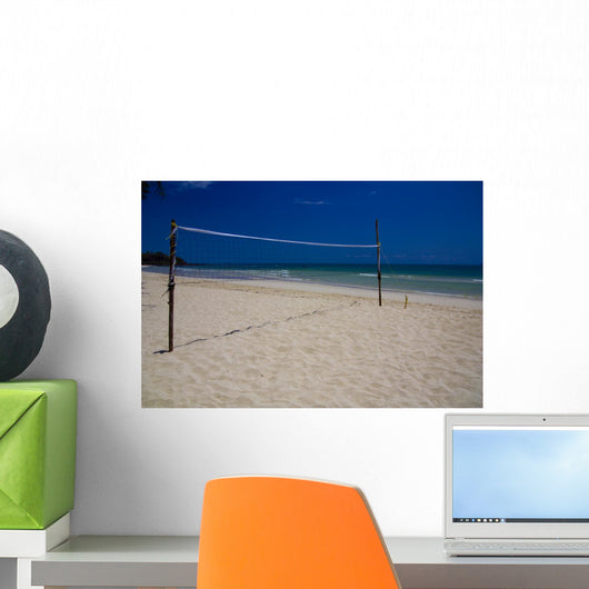 Volleyball Net White Beach Wall Mural
