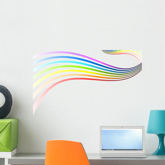 Rainbow Wall Mural