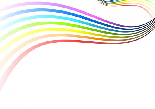 Rainbow Wall Mural