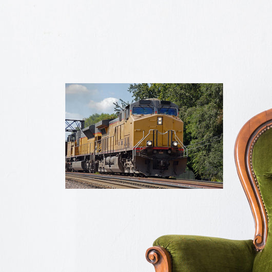Diesel Train Engine Tracks