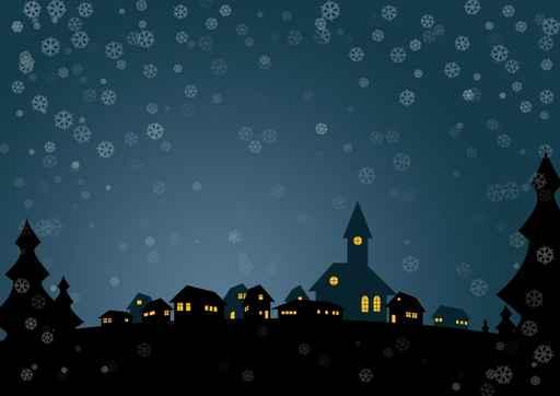 Christmas Card Wall Decal