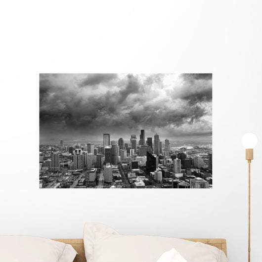 Stormy Seattle Wall Decal