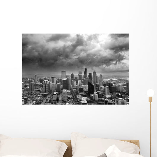 Stormy Seattle Wall Decal