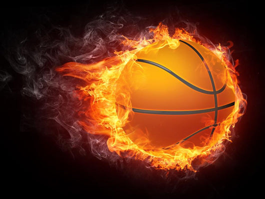 Basketball Ball Wall Mural