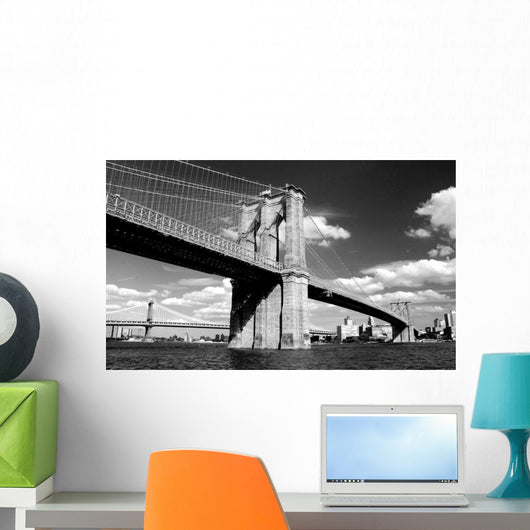 Brooklyn Bridge in New York City Wall Mural