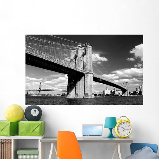 Brooklyn Bridge in New York City Wall Mural