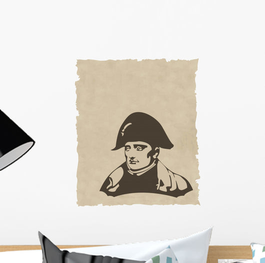the vector Napoleon Bonaparte head Wall Mural