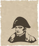 the vector Napoleon Bonaparte head Wall Mural