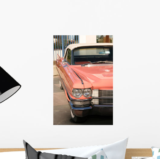 pink cadillac Wall Mural