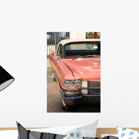 pink cadillac Wall Mural