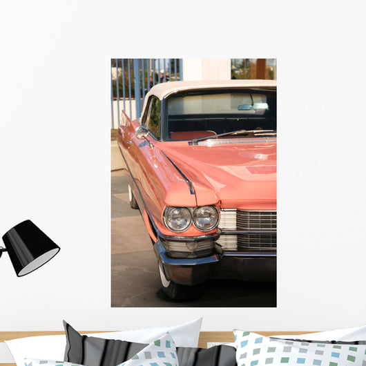 pink cadillac Wall Mural