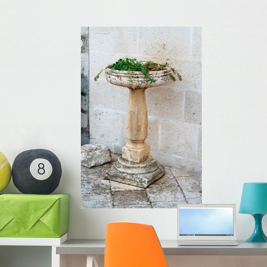 Stone Vase Wall Mural