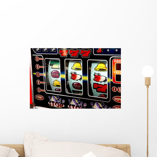 Slot Machine Play Wall Mural