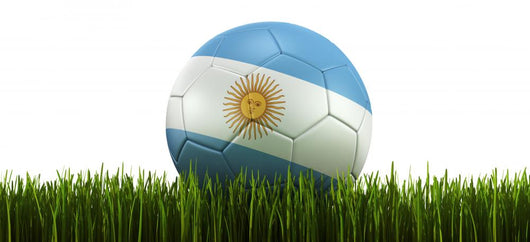 Soccerball in grass Wall Decal