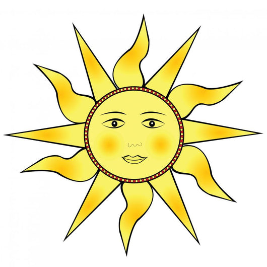 Sun Wall Decal