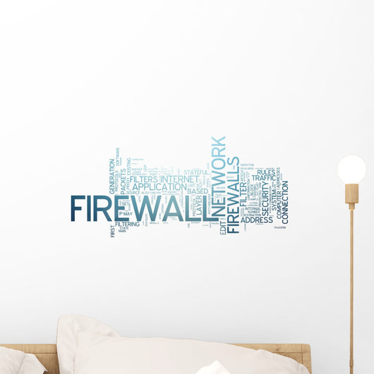 Firewall Wall Decal