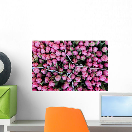 Large Bunches Tulips for Wall Decal