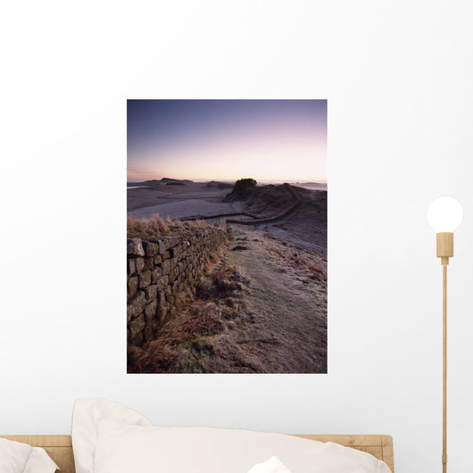 Looking along Hadrian's Wall - Wall Decal