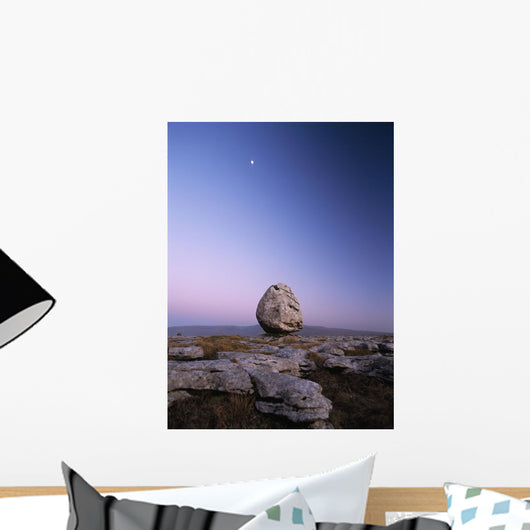 Boulder Limestone Pavement Dusk Wall Decal 2