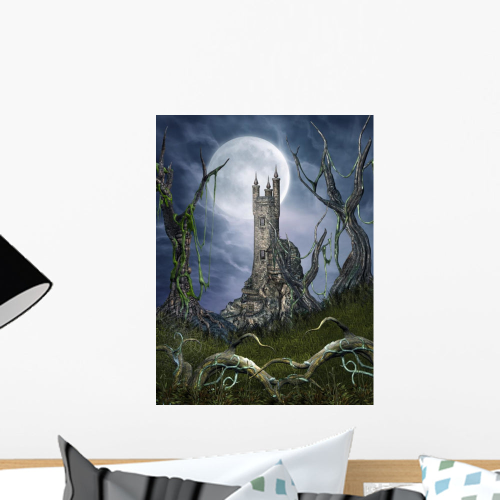 Dark Fantasy Forest Wall Mural – Wallmonkeys
