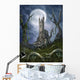 Dark Fantasy Forest Wall Mural