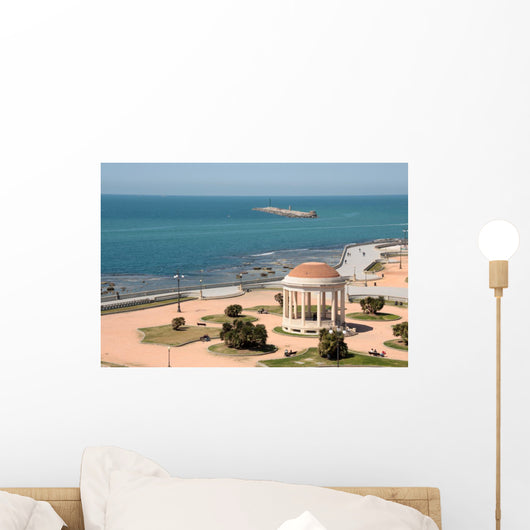Terrazza Mascagni aerial view Wall Mural