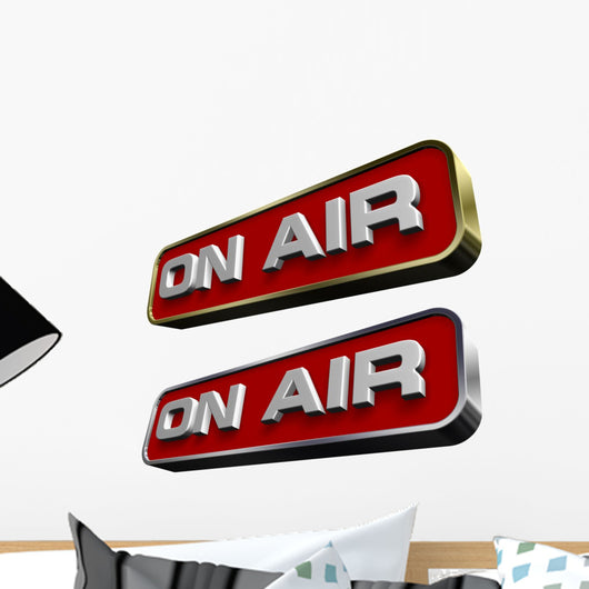 On Air Sign Wall Decal